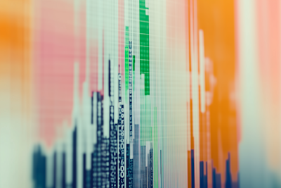 Wachstumsorientierte Portfolio-Performance-Charts